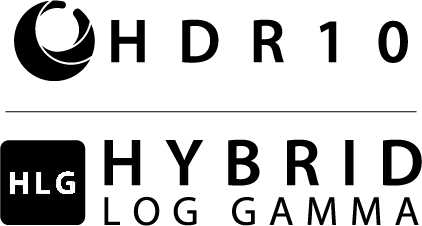 HDR10 & HLG (Hybrid Log Gamma) 